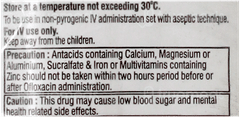 Oflotas 200 MG Infusion 100 ML Oflotas 200 MG Infusion 100 ML